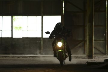 2016年モデル Z125 PRO タイ仕様(BR125H)アクションフォト