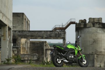 2016年モデル Z125 PRO タイ仕様(BR125H)アクションフォト