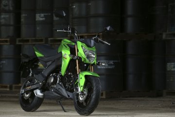 2016年モデル Z125 PRO タイ仕様(BR125H)アクションフォト