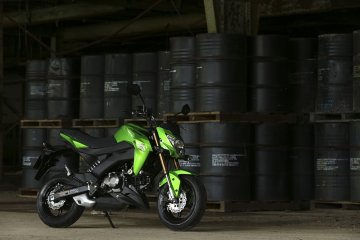 2016年モデル Z125 PRO タイ仕様(BR125H)アクションフォト