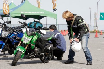 ［2016］カワサキUNDER400試乗会 in 大磯ロングビーチ