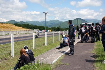 CRAZY COOL RALLY 01 in 仙台ハイランドドラッグレースウェイ