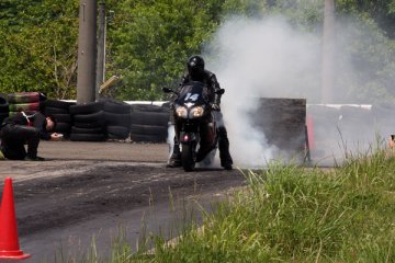 CRAZY COOL RALLY 01 in 仙台ハイランドドラッグレースウェイ