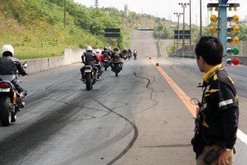 CRAZY COOL RALLY 01 in 仙台ハイランドドラッグレースウェイ