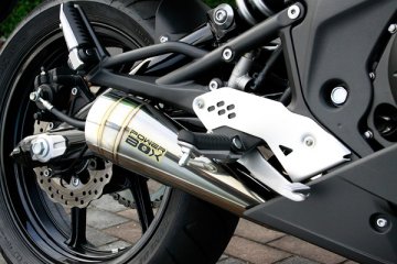 SP忠男 Ninja 400R用 POWER-BOXマフラー