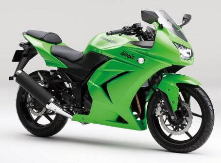 2012年モデル Ninja250R ライムグリーン