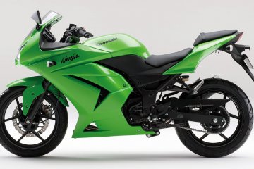 2012年モデル Ninja250R ライムグリーン