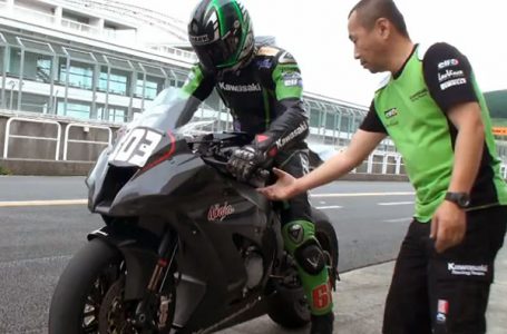 次期ZX-10R オートポリステスト