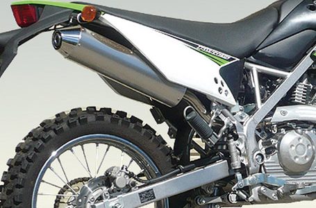 スーパーモト トレック スリップオン D-TRACKER 125／KLX125用φ100/アルミサイレンサー