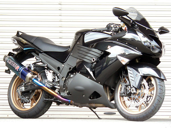 ビート ナサート スリップオンマフラー カワサキ ZX-14R  ZZR1400