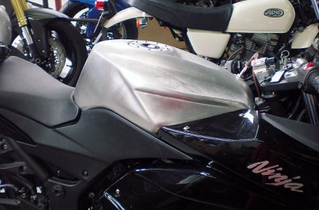 ビーター Ninja250R用アルミタンク