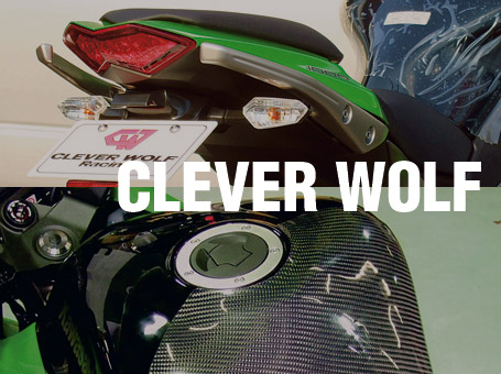 Ninja1000 クレバーウルフカーボンフロントフェンダー 250320114