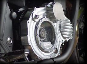 コワース ZRX1200DAEG用ビレットクラッチカバー