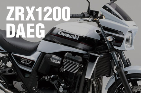 ［ZRX1200DAEG］2012年モデルはクールなモノトーンカラーの2色展開