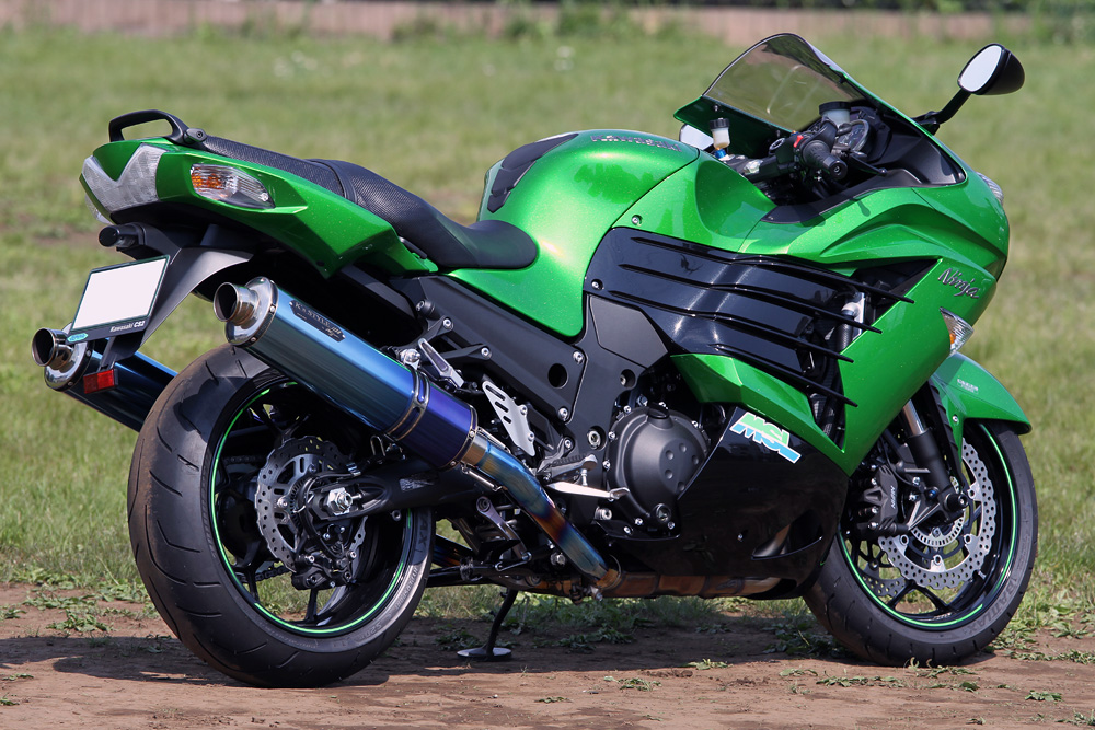 ケイズスタイルマフラーシリーズ for Ninja ZX-14R by MSLゼファー