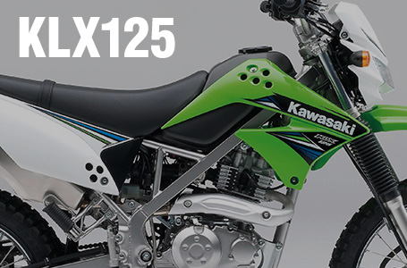 ［KLX125］KXシリーズと共通グラフィックを採用した2014年モデルが登場