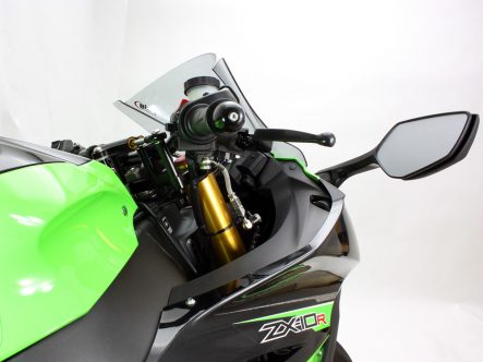 HURRICANE Ninja ZX-10R(2011〜2013) ABS用バーハンドルキット ブレーキホースジョイント