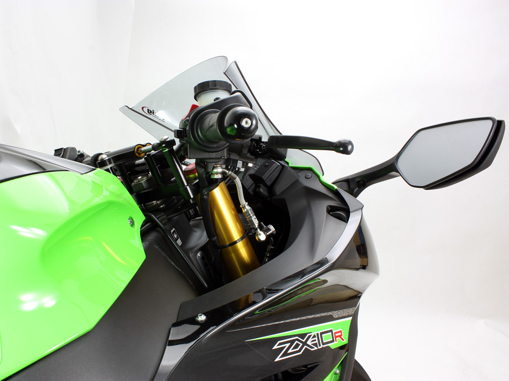 スタイリッシュシンプル Kawasaki 2013年 ZX 14R純正ハンドル ブレーキ 