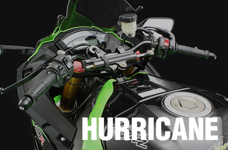 HURRICANE Ninja ZX-10R(2011〜2013) ABS用バーハンドルキット