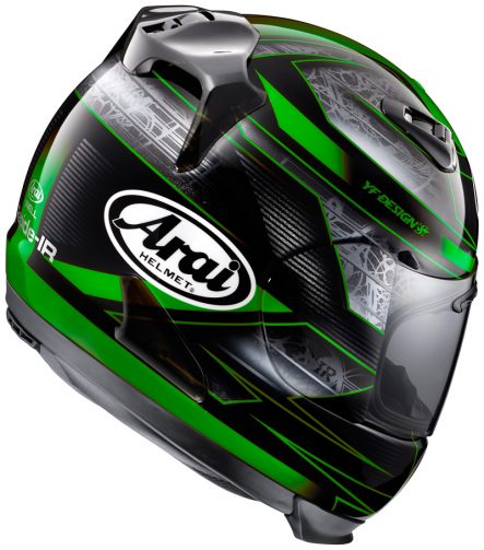 Arai Helmet RAPIDE IR CHRONUS GREEN