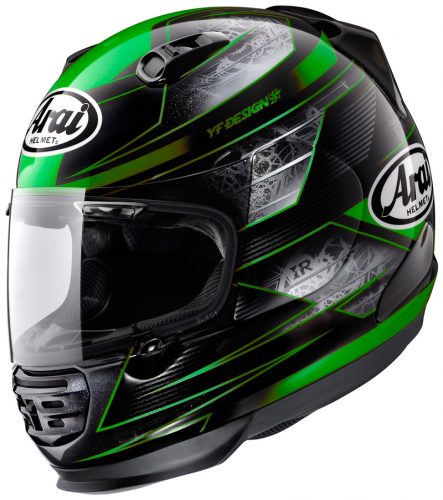 Arai Helmet RAPIDE IR CHRONUS GREEN