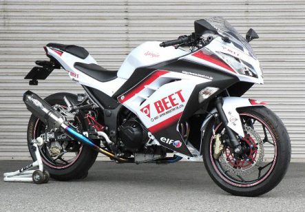 Ninja 250 BEETデモ車