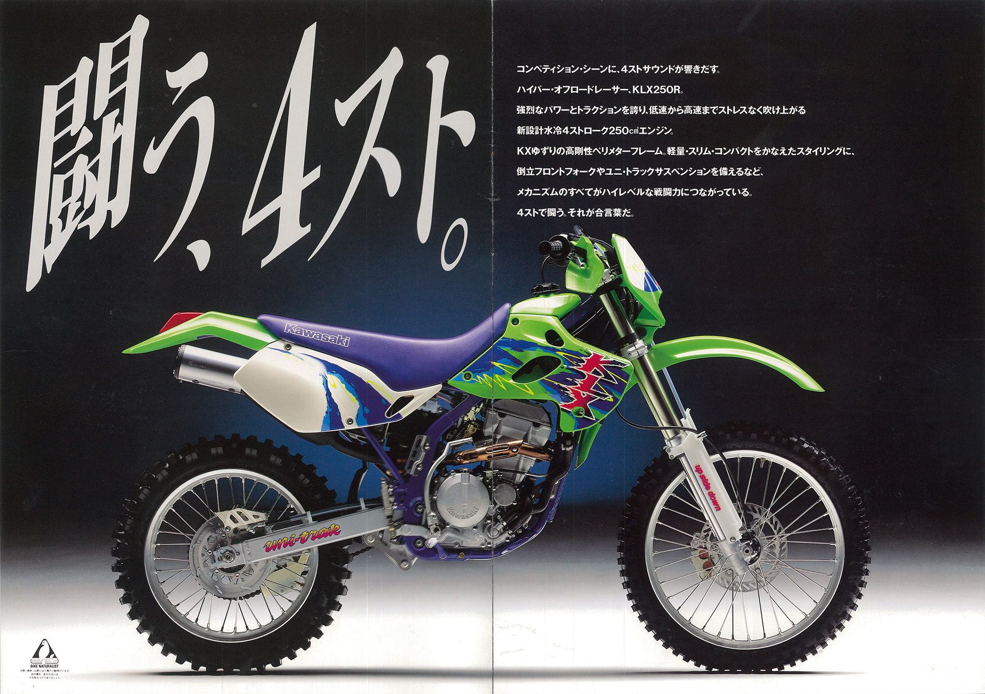 KLX250 純正 ファイナルエディション スタンド