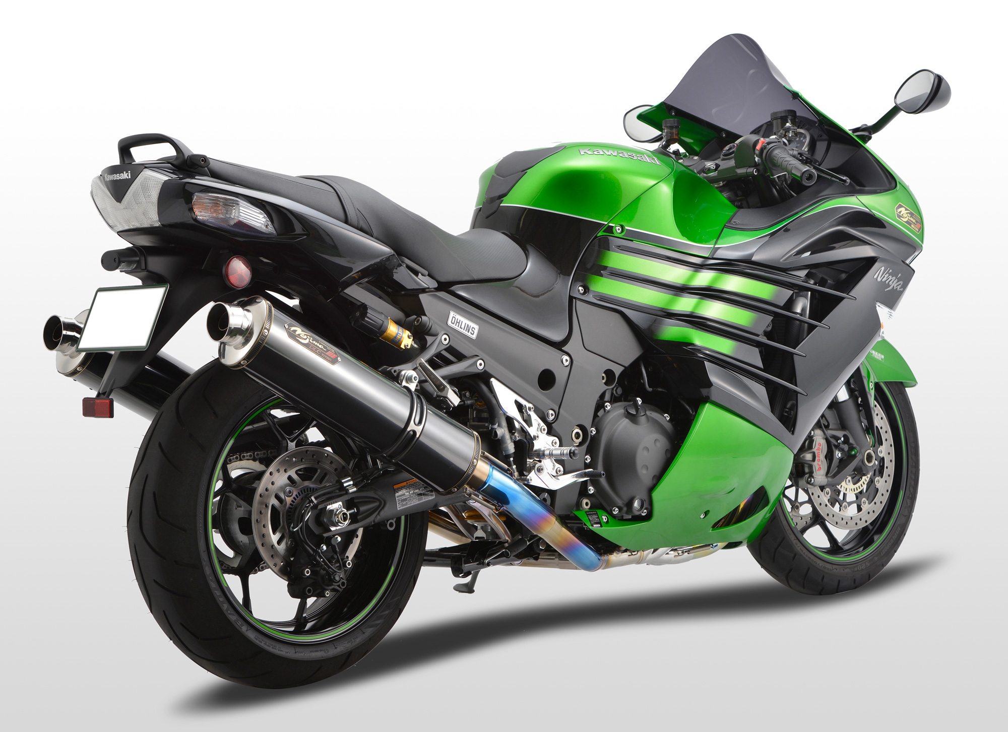 zx-6r ノジマ nojima GT HEAT スリップオンマフラー