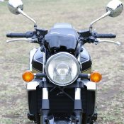 ケイズスタイル ZRX1200ダエグ用丸目ヘッドライトメーターカバーキット