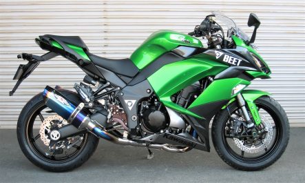 パニアケース対応モデルも！ BEETから、2017年モデル・Ninja 1000/ABS用マフラーが登場