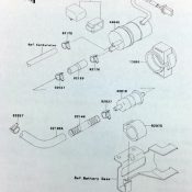 燃料ポンプ周辺のホース一式が交換となる