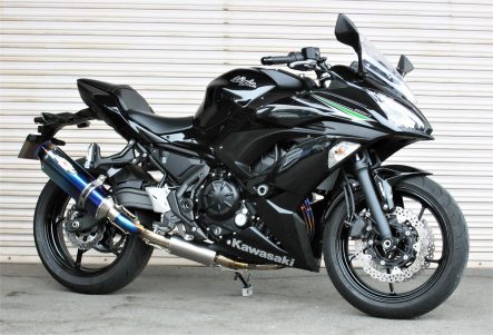 BEET Ninja 650用 NASSERT Evolution TypeⅡ フルエキゾーストマフラー