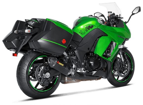 Ninja1000用 アクラポヴィッチ ヘキサゴン カーボンスリップオンマフラー