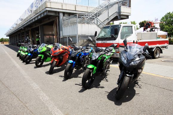 Kawasaki NET 彩 筑波サーキット 試乗会