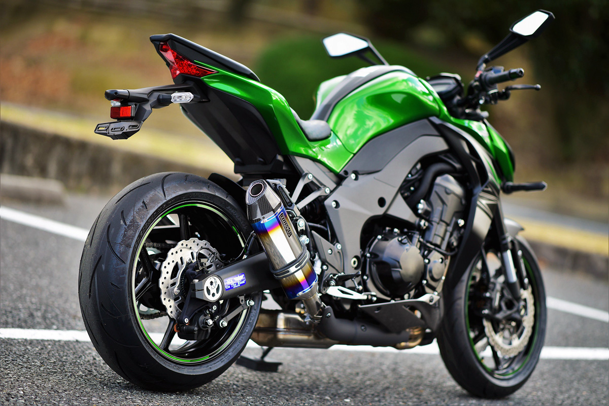 カワサキninja1000スリップオンマフラー