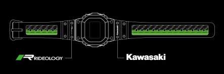 CASIO G-SHOCK(Kawasaki・RIDEOLOGYロゴ入り非売品)