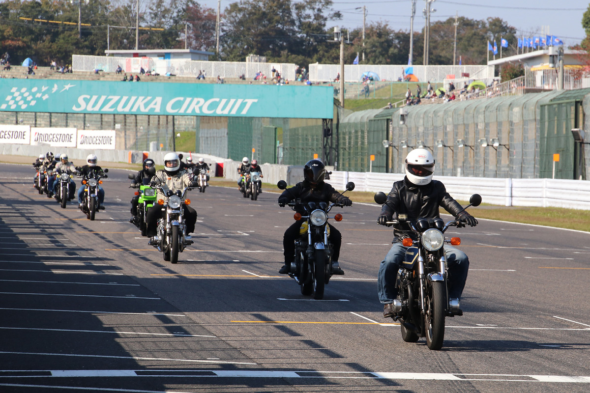 参加者募集 関西z会が全日本ロードレース選手権最終戦 鈴鹿にてミーティングを開催 愛車でサーキットを走るパレードランも イベント カワサキイチバン