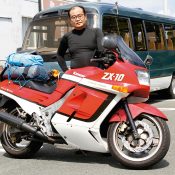 Kawasaki ZX-10 30th Anniversary in 浜松