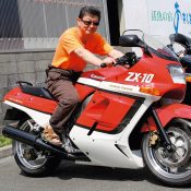 Kawasaki ZX-10 30th Anniversary in 浜松