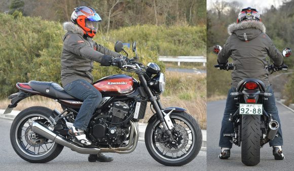 Z900RS(2018年モデル) ライディングポジション