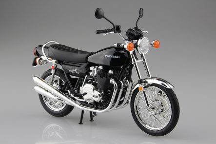 青島文化教材社 1/12 完成品バイク KAWASAKI 900Super4(Z1) ブラック