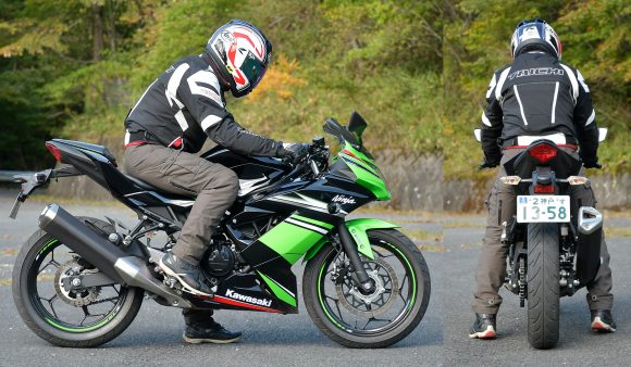 Ninja 250SL ABS KRT Edition(2016年モデル) ライディングポジション