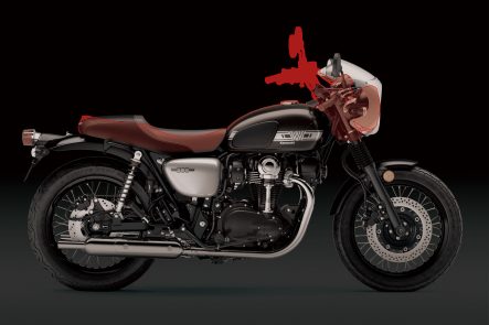 2019年モデル W800 STREET/CAFE 比較