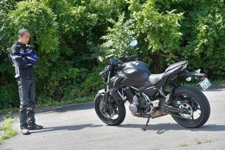 2017 Z650 たそがれ度