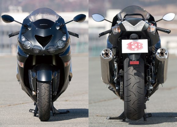 2006 ZZR1400(ZX1400A) 前後