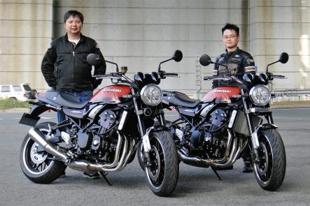 北九州からZ900RSで参加した2人