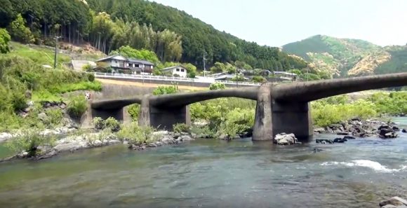 四万十川の沈下橋