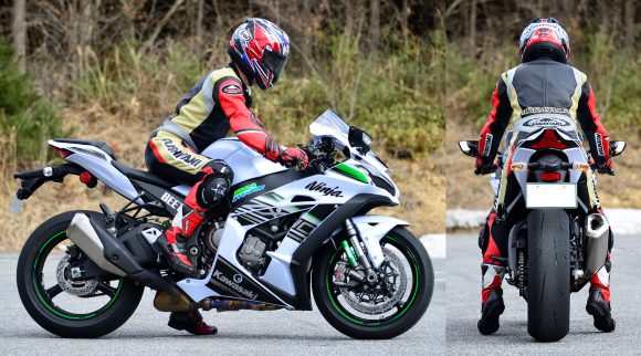 2016年モデル Ninja ZX-10R(ZX1000S) 足着き