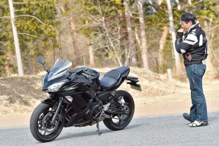 2018年モデル Ninja 650(EX650KJFA) たそがれ度