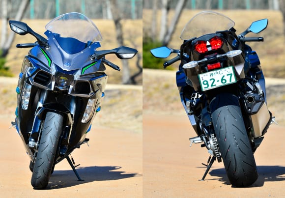 2019年モデル Ninja H2 SX SE+(ZX1002D) 前後